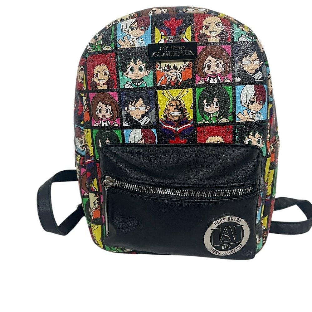 EUC My Hero Academia Characters Grid Backpack